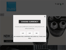 Tablet Screenshot of nukeperformance.com